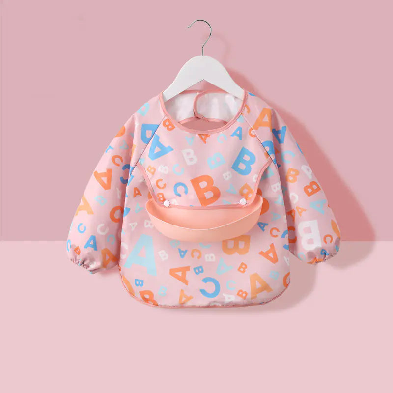 Waterproof Baby Feeding Smock for Summer (Thin Version)