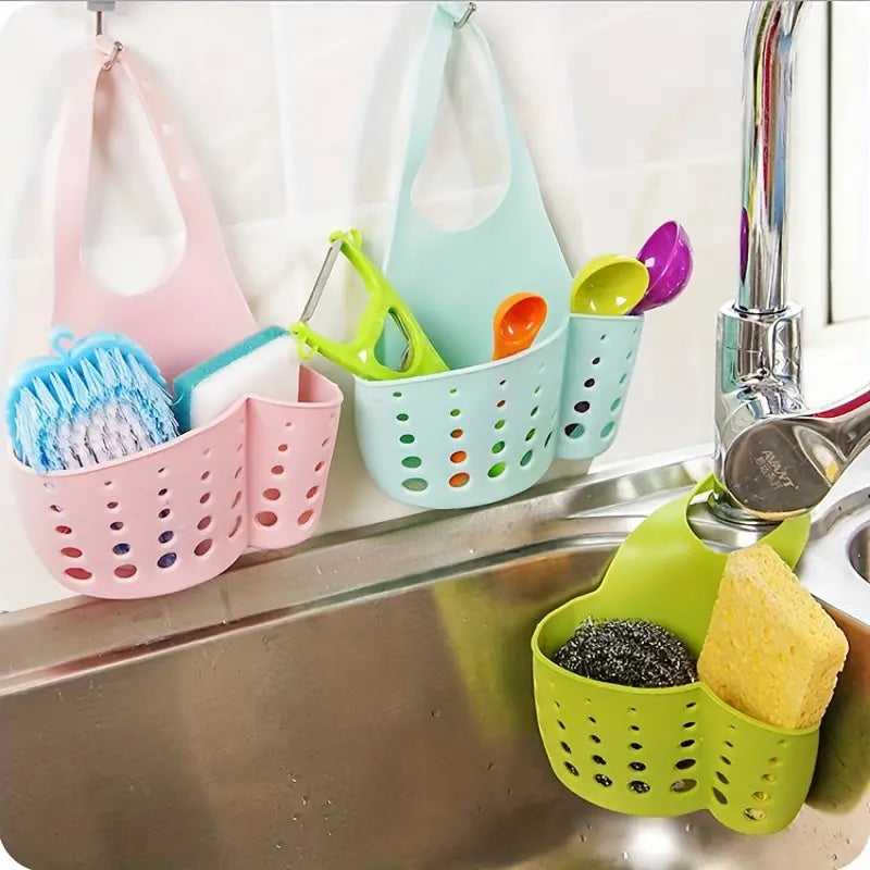 Hanging Sink Basket for Kitchen Storage and Accessories