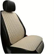 Universal Linen Car Seat Cushion and Cover