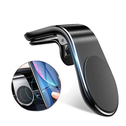 MagMount - Magnetic Phone Holder for Car Car Phone Holder with Magnetic Metal Plate Securely Clips to Air Vent Universal Magnetic Phone Mount for Car Car Accessories Car Accessories for Women