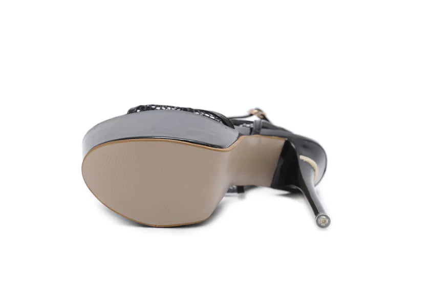 High Heels with Waterproof Platform for Women