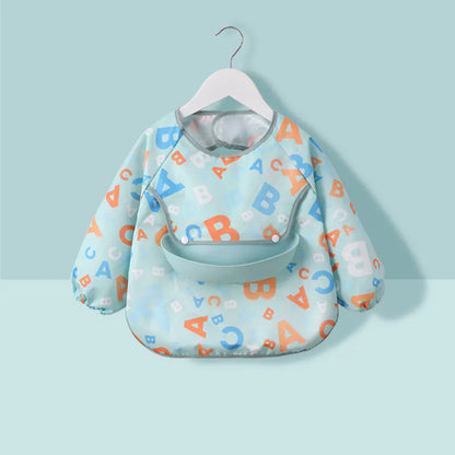 Waterproof Baby Feeding Smock for Summer (Thin Version)