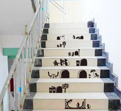Mouse Wall Stickers, Decorative Wall Decals