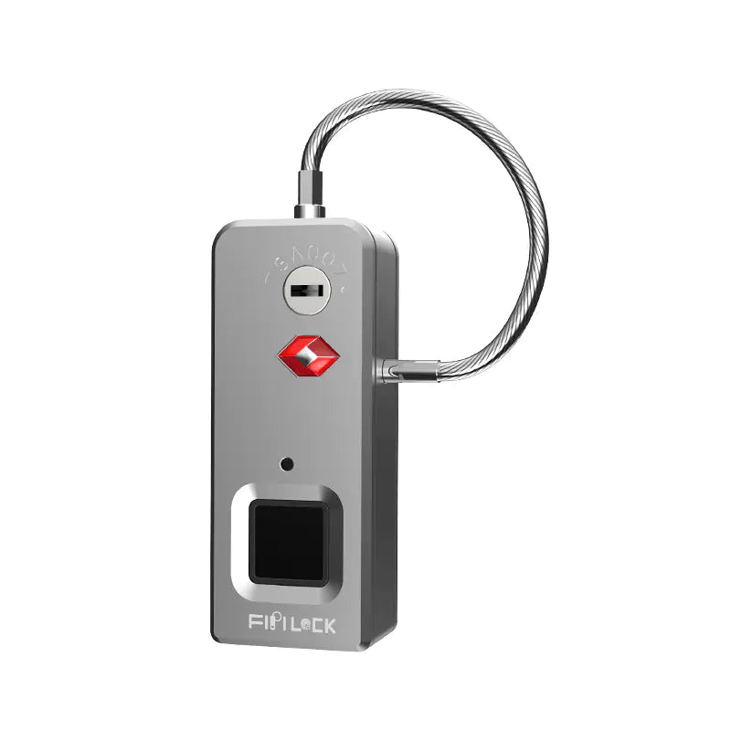Outdoor Luggage Lock with Fingerprint Security System
