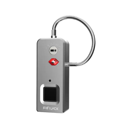 Outdoor Luggage Lock with Fingerprint Security System