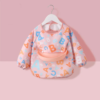 Waterproof Baby Feeding Smock for Summer (Thin Version)