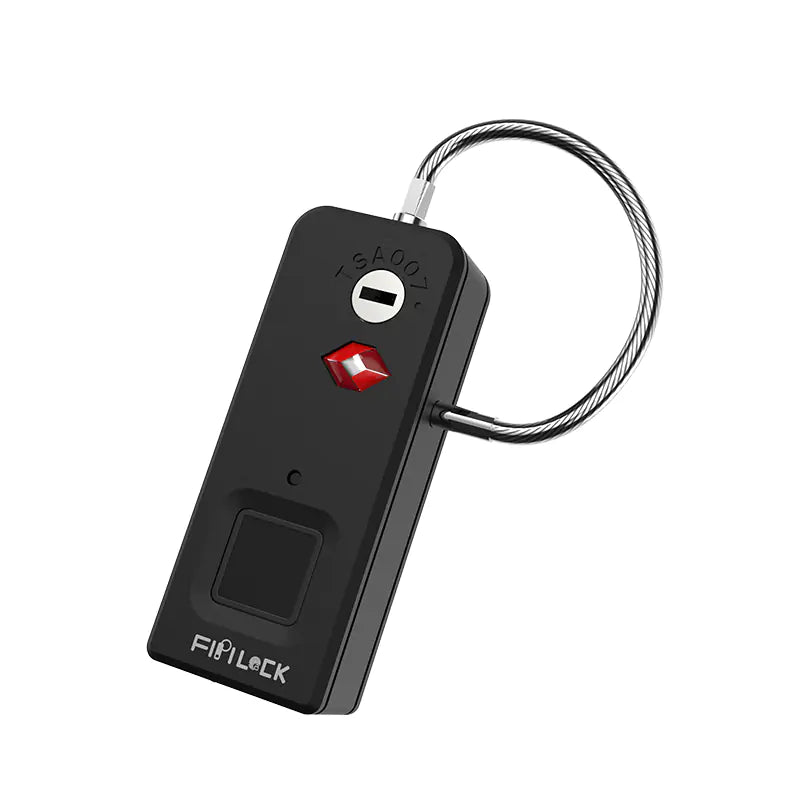 Outdoor Luggage Lock with Fingerprint Security System