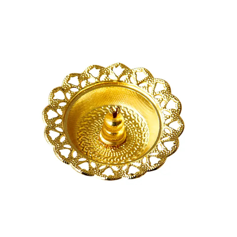 Floral Incense Burner Tray for Aromatic Home Decor