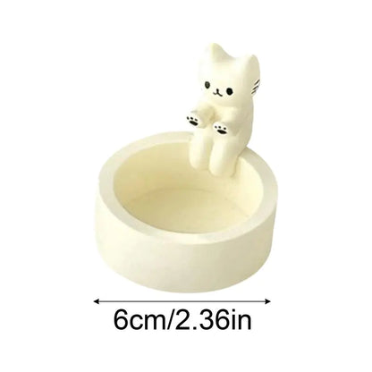 Cute Cat Candle Holder - Creative Home Decor Item