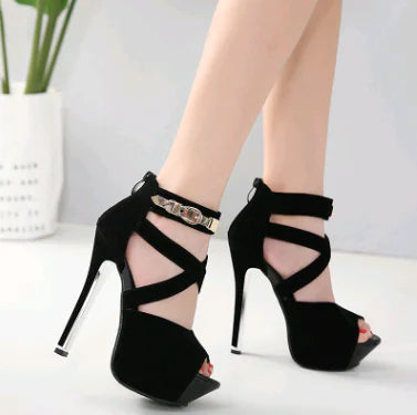 2020 Summer New Women’s Stylish High Heels Sandals