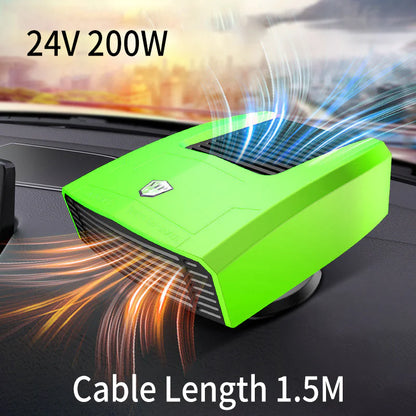 Winter Car Electric Heater 12V/24V Glass Defogger (Car Power)