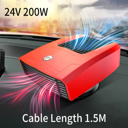 Winter Car Electric Heater 12V/24V Glass Defogger (Car Power)