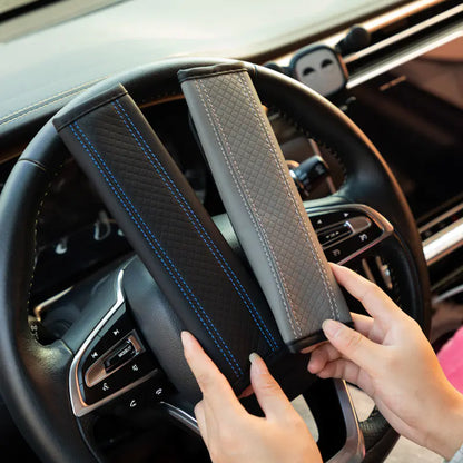 Leather Car Seat Belt Shoulder Pad Protector Cover