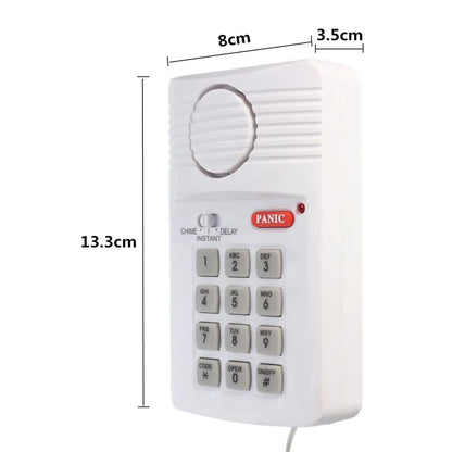 Window and Door Security Alarm with Code Lock