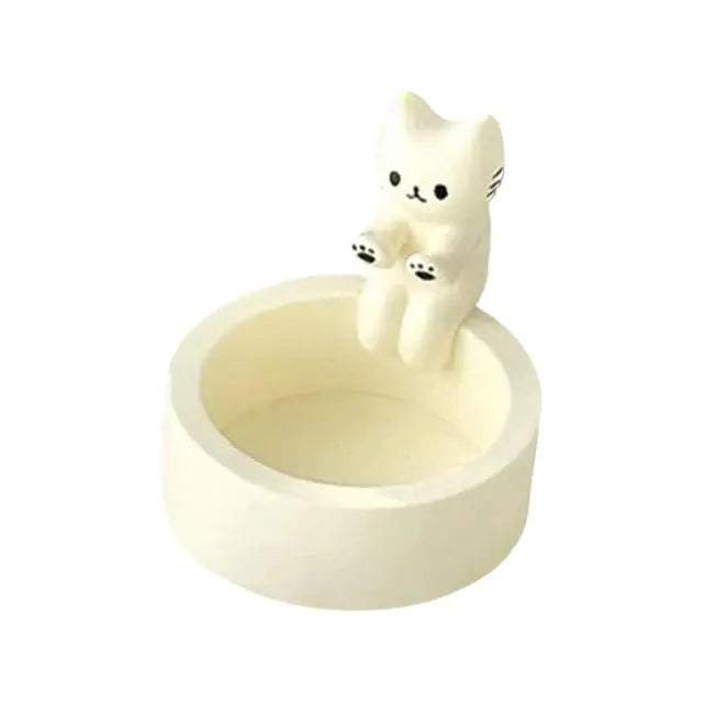 Cute Cat Candle Holder - Creative Home Decor Item