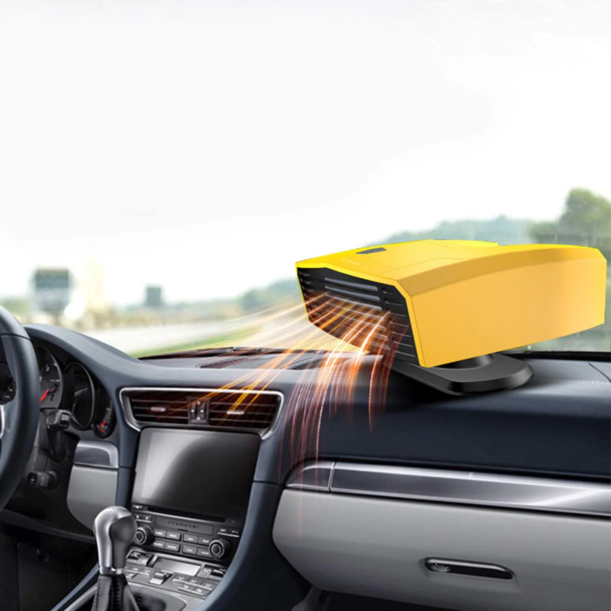 Winter Car Electric Heater 12V/24V Glass Defogger (Car Power)