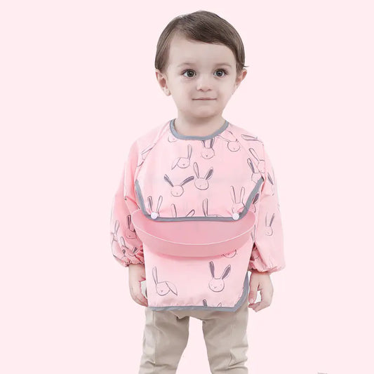 Waterproof Baby Feeding Smock for Summer (Thin Version)
